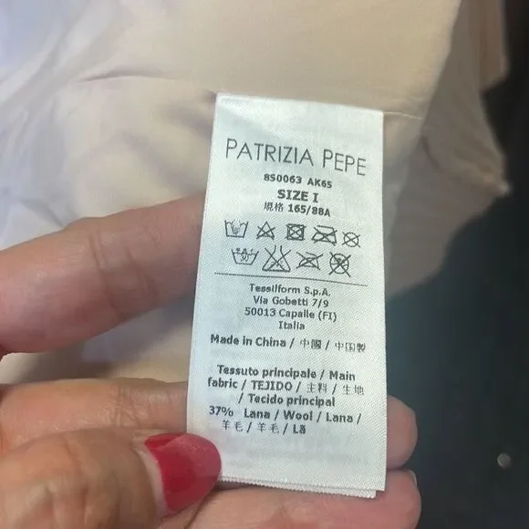 Patrizia Pepe faux fur vest